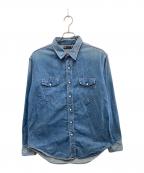 MINEDENIMマインデニム）の古着「Denim Loose Western SH」｜インディゴ