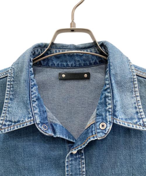 MINEDENIM（マインデニム）MINEDENIM (マインデニム) Denim Loose Western SH インディゴ サイズ:2の古着・服飾アイテム