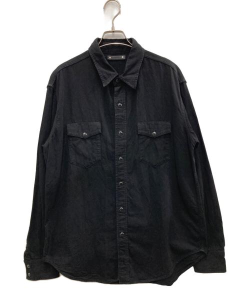 MINEDENIM（マインデニム）MINEDENIM (マインデニム) Denim Loose Western SH ブラック サイズ:2の古着・服飾アイテム