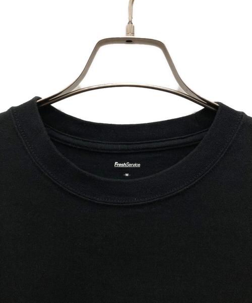 FreshService（フレッシュサービス）FreshService (フレッシュサービス) ロングスリーブカットソー ブラック サイズ:Mの古着・服飾アイテム