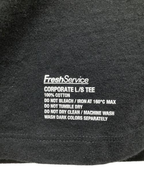 FreshService（フレッシュサービス）FreshService (フレッシュサービス) ロングスリーブカットソー ブラック サイズ:Mの古着・服飾アイテム