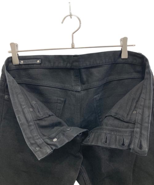 MINEDENIM（マインデニム）MINEDENIM (マインデニム) Slim Tapered STR 5pocket ブラック サイズ:10の古着・服飾アイテム