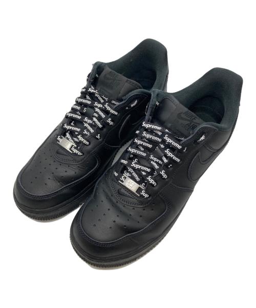 NIKE（ナイキ）NIKE (ナイキ) SUPREME (シュプリーム) AIR FORCE 1 LOW/エア フォース ワン ロー ブラック サイズ:26.5の古着・服飾アイテム