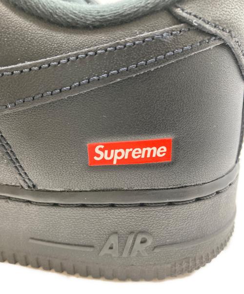 NIKE（ナイキ）NIKE (ナイキ) SUPREME (シュプリーム) AIR FORCE 1 LOW/エア フォース ワン ロー ブラック サイズ:26.5の古着・服飾アイテム