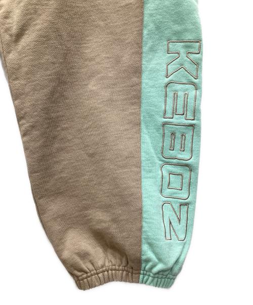 KEBOZ（ケボズ）KEBOZ (ケボズ) スウェットパンツ ベージュ サイズ:LARGEの古着・服飾アイテム