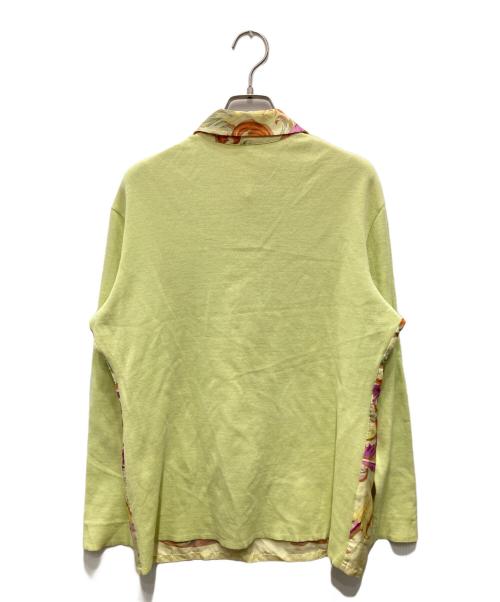 HERMES（エルメス）HERMES (エルメス) シルクコットンプルオーバーシャツ マルチカラー サイズ:Mの古着・服飾アイテム