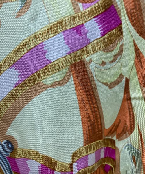 HERMES（エルメス）HERMES (エルメス) シルクコットンプルオーバーシャツ マルチカラー サイズ:Mの古着・服飾アイテム