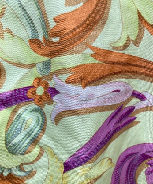 HERMES（エルメス）HERMES (エルメス) シルクコットンプルオーバーシャツ マルチカラー サイズ:Mの古着・服飾アイテム