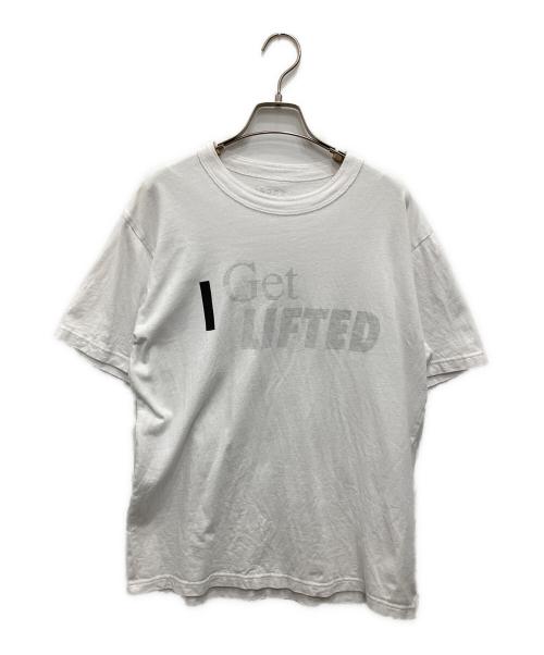 sacai（サカイ）sacai (サカイ) I Get LIFTED プリントTシャツ ホワイト サイズ:2の古着・服飾アイテム