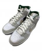 NIKEナイキ）の古着「DUNK HIGH PRM Gold Mountain/ダンク・ハイ・プレミアム・ゴールド・マウンテン」｜グレー×ホワイト