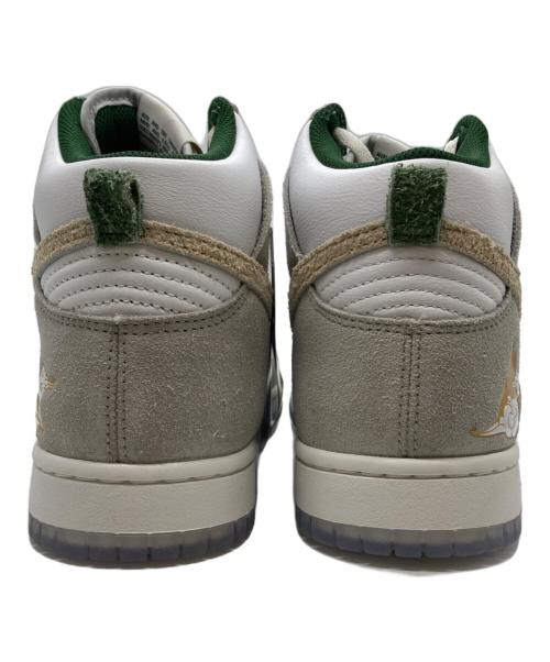 NIKE（ナイキ）NIKE (ナイキ) DUNK HIGH PRM Gold Mountain/ダンク・ハイ・プレミアム・ゴールド・マウンテン グレー×ホワイト サイズ:27.5の古着・服飾アイテム