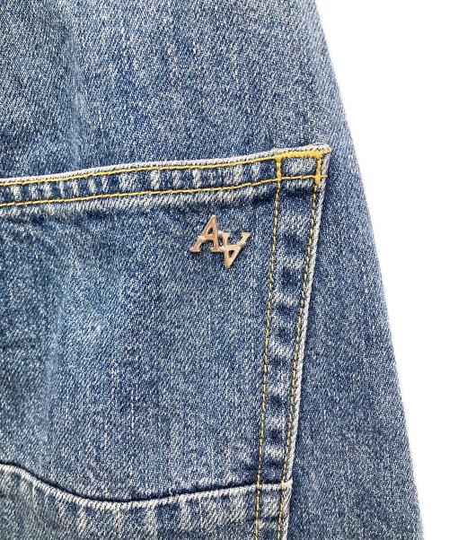 ASTRAET（アストラット）ASTRAET (アストラット) CO タック ワイド デニムパンツ インディゴ サイズ:XSの古着・服飾アイテム
