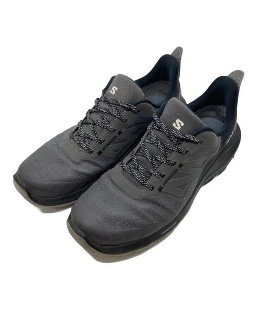 SALOMON（サロモン）SALOMON (サロモン) OUTPULSE GTX/アウトパルス ゴアテックス グレー×ブラック サイズ:26.5の古着・服飾アイテム