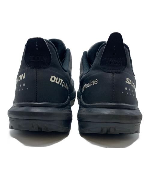 SALOMON（サロモン）SALOMON (サロモン) OUTPULSE GTX/アウトパルス ゴアテックス グレー×ブラック サイズ:26.5の古着・服飾アイテム