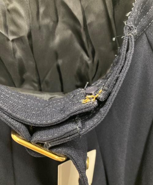 ROPE（ロペ）ROPE (ロペ) ジョーゼットフレアースカート ネイビー サイズ:Sの古着・服飾アイテム