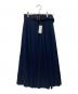 ROPE（ロペ）の古着「ジョーゼットフレアースカート」｜ネイビー