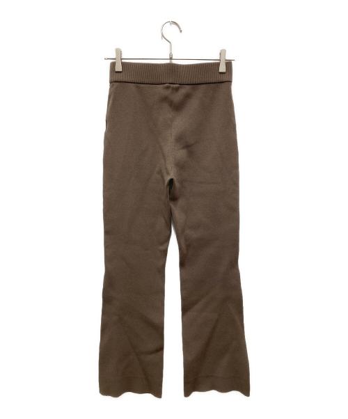 MUSE de Deuxieme Classe（ミューズ ドゥーズィエム クラス）MUSE de Deuxieme Classe (ミューズ ドゥーズィエム クラス) Diner Bリブパンツ ブラウン サイズ:36の古着・服飾アイテム