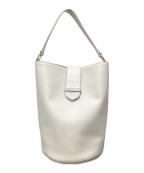 Hoaw.×Whim Gazetteハァウ×ウィムガゼット）の古着「バケットバッグ」｜アイボリー