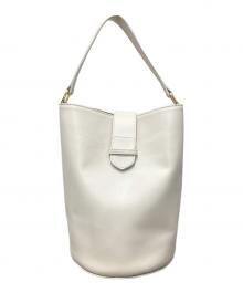 Hoaw.×Whim Gazette（ハァウ×ウィムガゼット）の古着「バケットバッグ」｜アイボリー