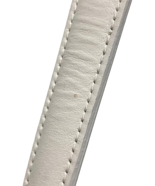 Hoaw.（ハァウ）Hoaw. (ハァウ) Whim Gazette (ウィムガゼット) バケットバッグ アイボリーの古着・服飾アイテム