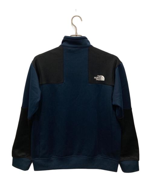 THE NORTH FACE（ザ ノース フェイス）THE NORTH FACE (ザ ノース フェイス) JERSEY JACKET/ジャージジャケット ブラック×ネイビー サイズ:Lの古着・服飾アイテム