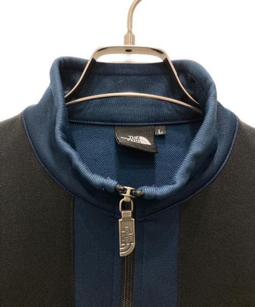 THE NORTH FACE（ザ ノース フェイス）THE NORTH FACE (ザ ノース フェイス) JERSEY JACKET/ジャージジャケット ブラック×ネイビー サイズ:Lの古着・服飾アイテム