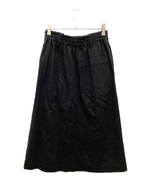 MHL（エムエイチエル）MHL (エムエイチエル) WORN LINEN COTTON DRILL/ウォーン・リネン・コットン・ドリル ブラック サイズ:1の古着・服飾アイテム