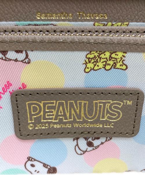 Samantha Thavasa（サマンサタバサ）Samantha Thavasa (サマンサタバサ) PEANUTS (ピーナッツ) 長財布 ブラウン 未使用品の古着・服飾アイテム