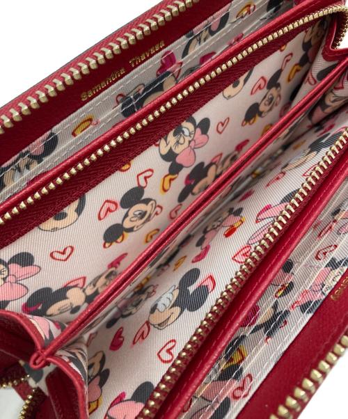 Samantha Thavasa（サマンサタバサ）Samantha Thavasa (サマンサタバサ) DISNEY (ディズニー) 長財布 レッドの古着・服飾アイテム