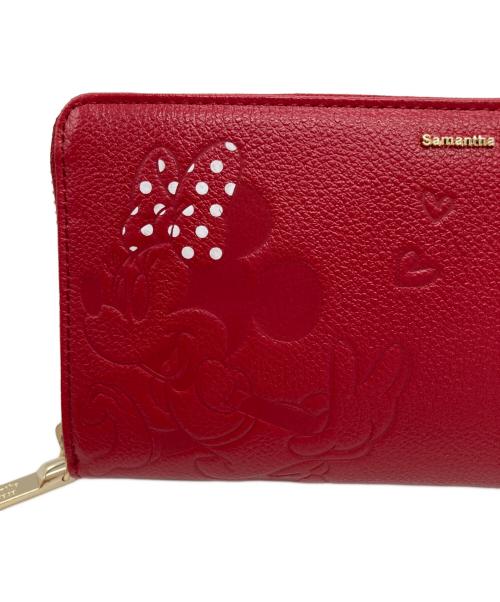 Samantha Thavasa（サマンサタバサ）Samantha Thavasa (サマンサタバサ) DISNEY (ディズニー) 長財布 レッドの古着・服飾アイテム