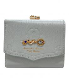 Samantha Thavasa PETIT CHOICE（サマンサタバサプチチョイス）の古着「3つ折り財布」｜スカイブルー