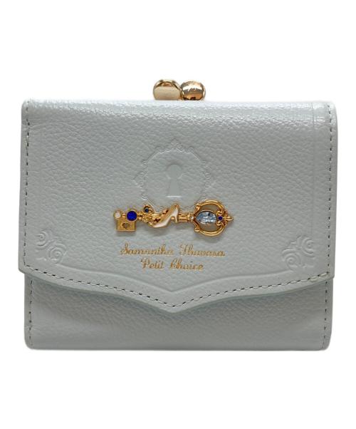Samantha Thavasa PETIT CHOICE（サマンサタバサプチチョイス）Samantha Thavasa PETIT CHOICE (サマンサタバサプチチョイス) 3つ折り財布 スカイブルー 未使用品の古着・服飾アイテム