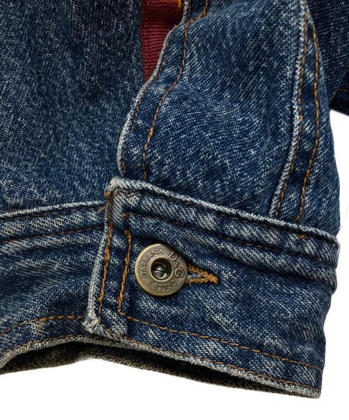 DOLCE & GABBANA（ドルチェ＆ガッバーナ）DOLCE & GABBANA (ドルチェ＆ガッバーナ) デニムジャケット インディゴ サイズ:XLの古着・服飾アイテム