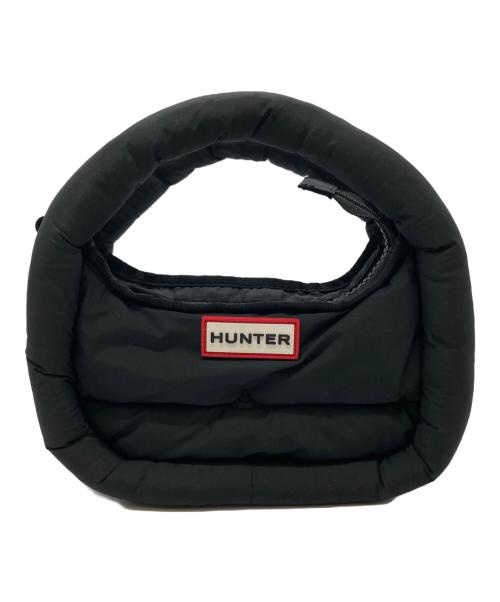 HUNTER（ハンター）HUNTER (ハンター) フレイムドパファー ミニホーボー ブラックの古着・服飾アイテム