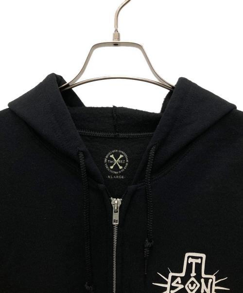 THE BONEZ（ザボーンズ）THE BONEZ (ザボーンズ) SUNTOWNジップパーカー ブラック サイズ:X-LARGEの古着・服飾アイテム