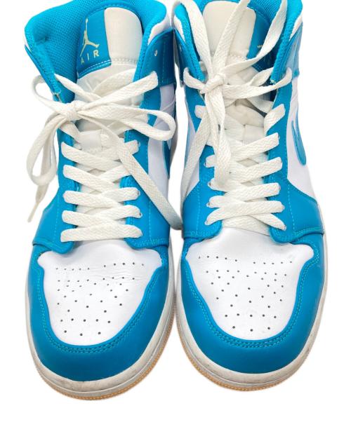 NIKE（ナイキ）NIKE (ナイキ) Air Jordan 1 Mid ホワイト×ブルー サイズ:27.5の古着・服飾アイテム