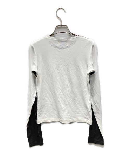 BEEDEN（ビーデン）BEEDEN (ビーデン) OVERALL PRINT LONG SLEEVE TEE ブラック サイズ:FREEの古着・服飾アイテム