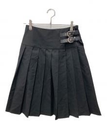 LAGUA GEM（ラグアジェム）の古着「PLEATS MIDI スカート」｜ブラック
