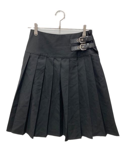 LAGUA GEM（ラグアジェム）LAGUA GEM (ラグアジェム) PLEATS MIDI スカート ブラック サイズ:M 未使用品の古着・服飾アイテム