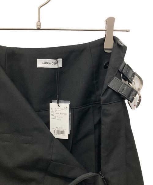 LAGUA GEM（ラグアジェム）LAGUA GEM (ラグアジェム) PLEATS MIDI スカート ブラック サイズ:M 未使用品の古着・服飾アイテム
