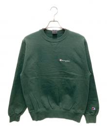 Champion（チャンピオン）の古着「00'sクルーネックスウェット」｜グリーン