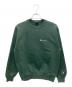 Champion（チャンピオン）の古着「00'sクルーネックスウェット」｜グリーン