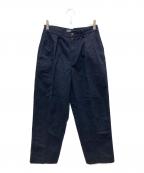 POLO RALPH LAURENポロ・ラルフローレン）の古着「90’s 2タックチノパン」｜ネイビー
