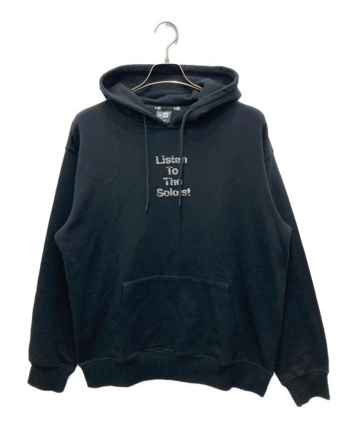 New Era（ニューエラ）New Era (ニューエラ) TAKAHIROMIYASHITA TheSoloIst. (タカヒロミヤシタ ザソロイスト) プルオーバーパーカー ブラック サイズ:XLの古着・服飾アイテム