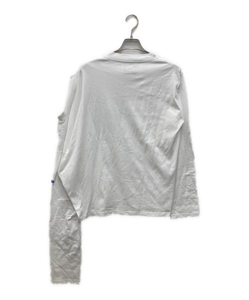 kudos（クードス）kudos (クードス) DOUBLE HEAD LONG-SLEEVE T-SHIRT ホワイト サイズ:3 未使用品の古着・服飾アイテム