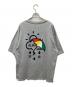 ALWAYTH (オールウェイズ) バックプリントTシャツ グレー サイズ:XL：8000円