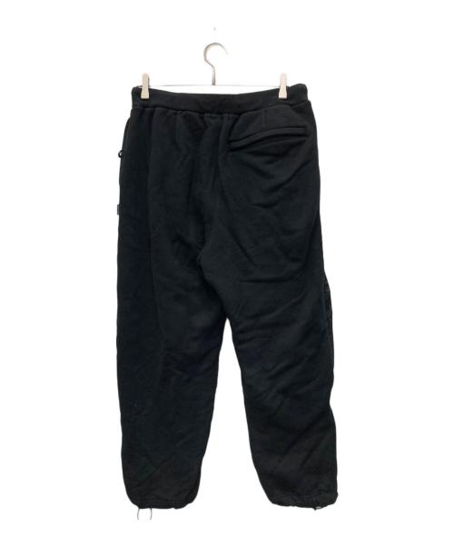 ALOUND（アラウンド）ALOUND (アラウンド) TWO TUCK SWEATPANTS ブラック サイズ:Mの古着・服飾アイテム