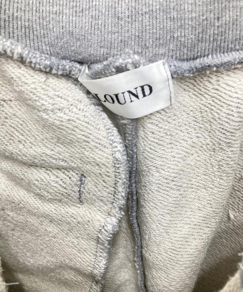 ALOUND（アラウンド）ALOUND (アラウンド) TWO TUCK SWEATPANTS グレー サイズ:Mの古着・服飾アイテム