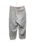 ALOUND (アラウンド) TWO TUCK SWEATPANTS グレー サイズ:M：7000円