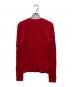 LAUREN RALPH LAUREN (ローレン ラルフ ローレン) ケーブルニット レッド サイズ:S：4000円
